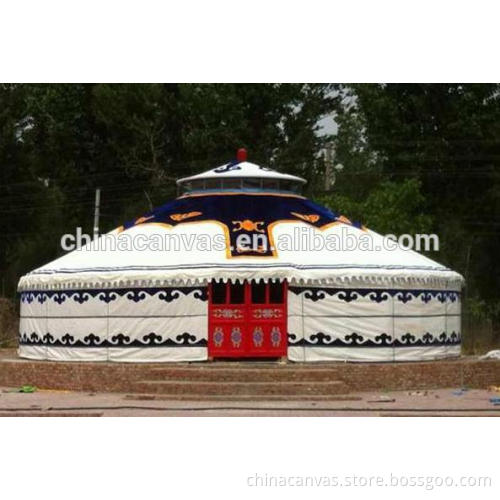 20M diameter mongolian winter yurt